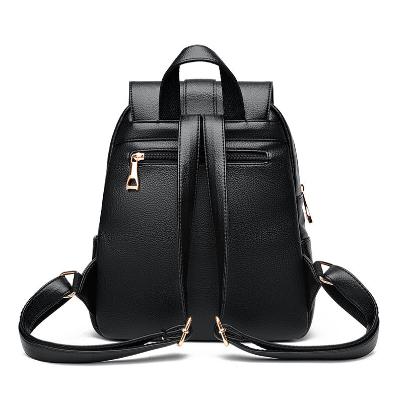 Winter Large Capacity Fashion Simple Soft Backpacks