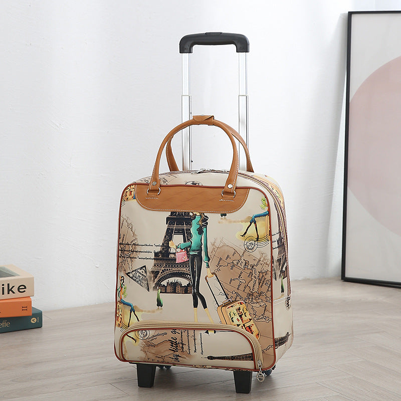 Women's & Men's & Hand-held Short-distance Boarding Aluminum Alloy Travel Bags