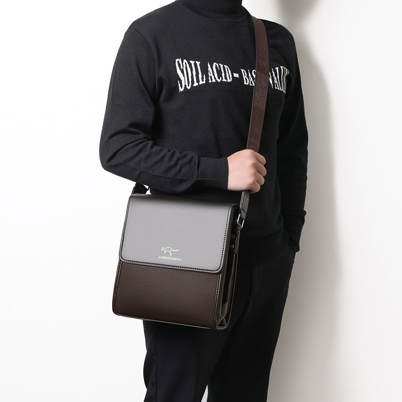 Men's Business Trendy Light Luxury Pannier Shoulder Bags