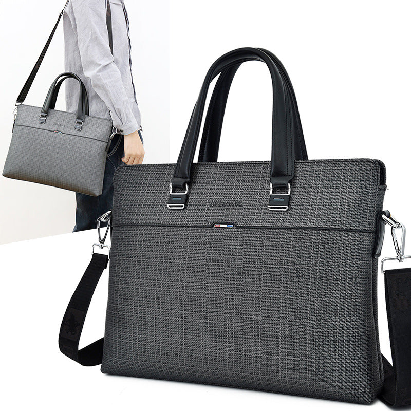 Men's Large Capacity Business Trip Trend Simple Men's Handbags