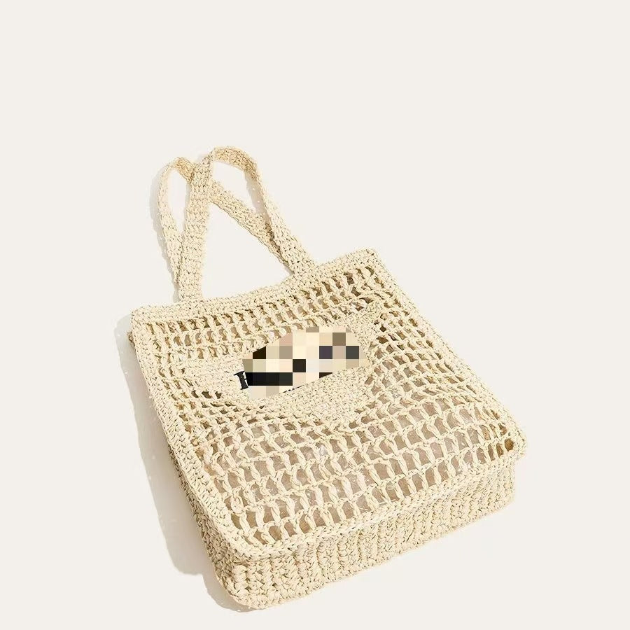 Women's Durable Woven Bearded Needle Portable Bags