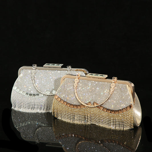 Women's Banquet Tassel Trend Dinner Fashion Wedding Evening Bags