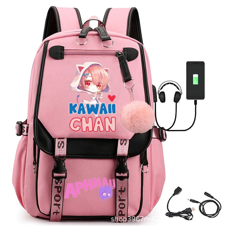 Style Simple Junior's Female Lightweight Large Backpacks
