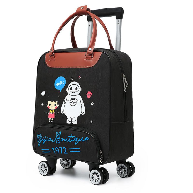 Women's & Men's & Large Capacity Korean Style Boarding Travel Bags