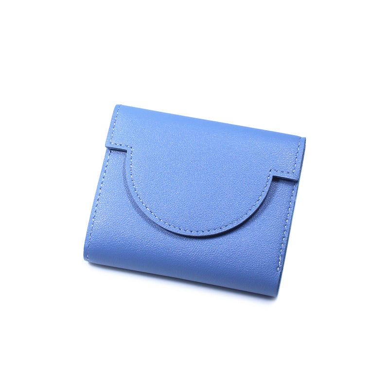 Women's Simple Short Fresh Folding Fashion Card Holder