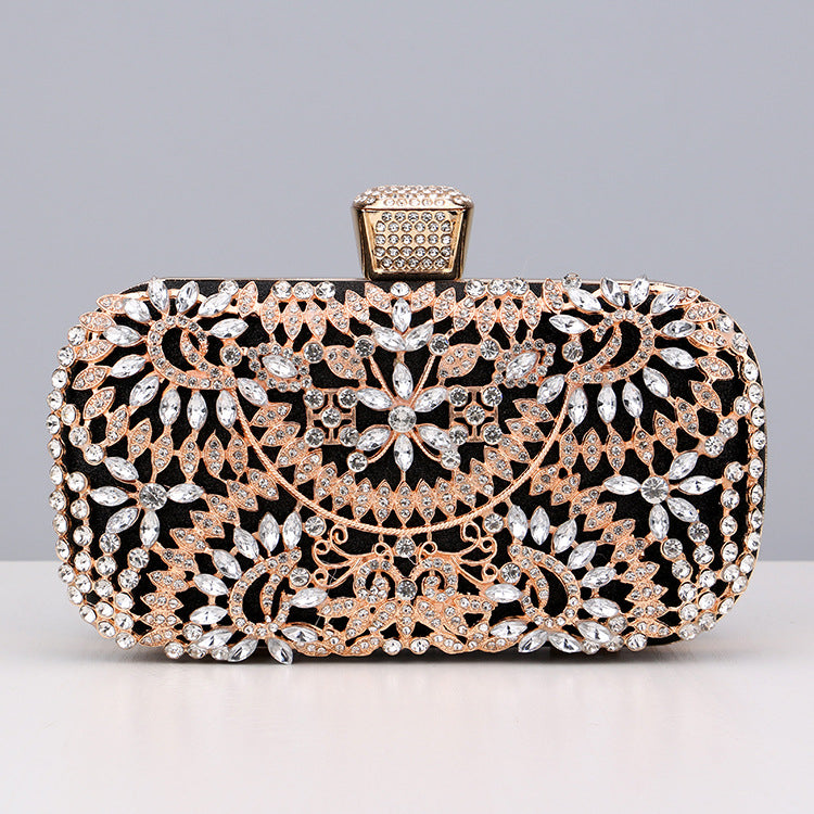 Women's Diamond Dinner Retro Banquet Hand Holding All Evening Bags