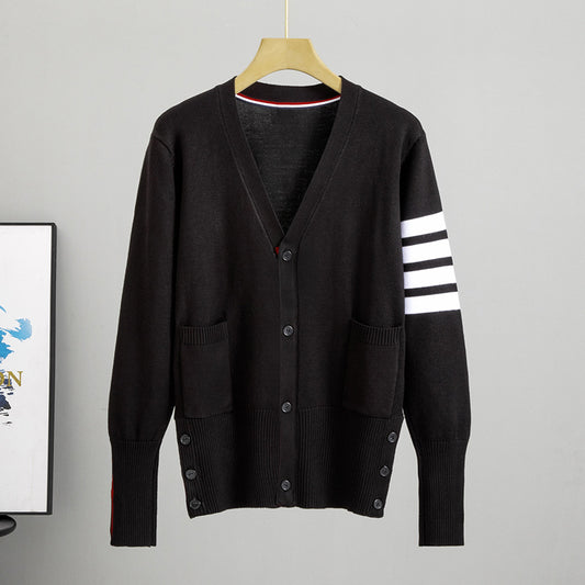 Women's Small Spring Autumn Outerwear Red Knitted Knitwear