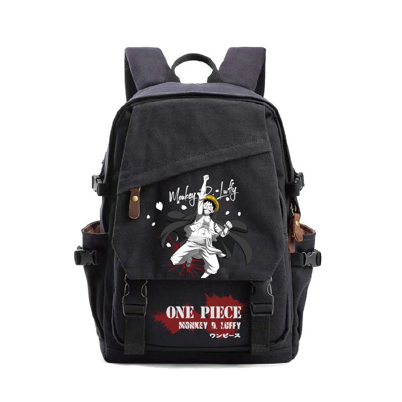 Men's Piece Cartoon Dragon Ball Totoro Joint Middle School Students' Schoolbags
