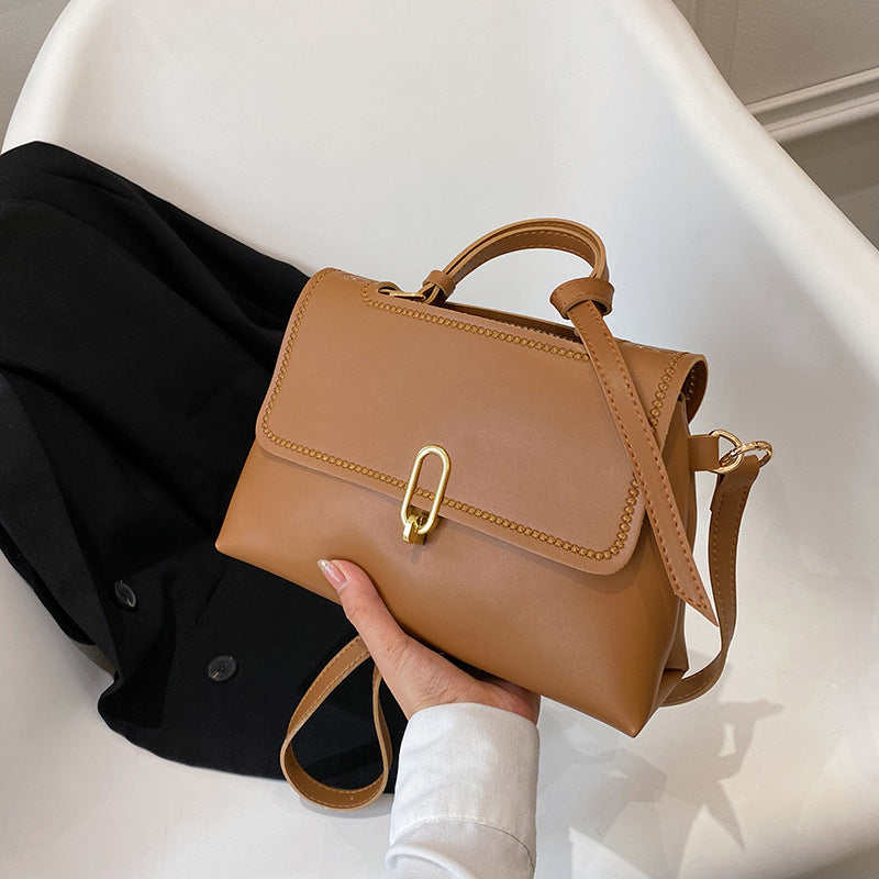 Women's Advanced Texture Handmade Material Homemade Fashion Women's Shoulder Bag