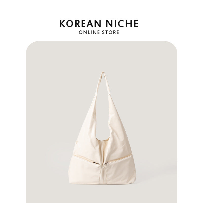 Style High-grade Oil Wax Leather Large Tote Bags