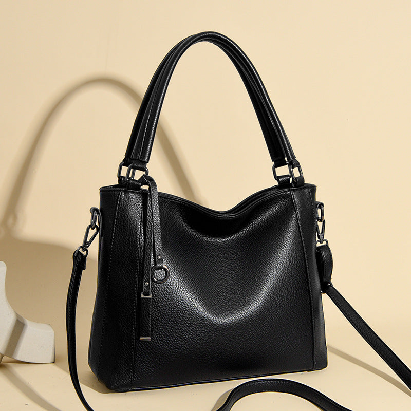 Women's Commuter Large Capacity Soft Leather Bags