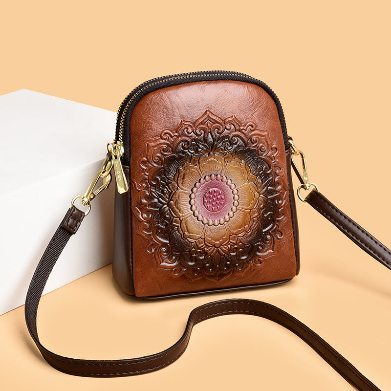 Women's Affordable Luxury Fashion Chinese Ethnic Mother Women's Shoulder Bag