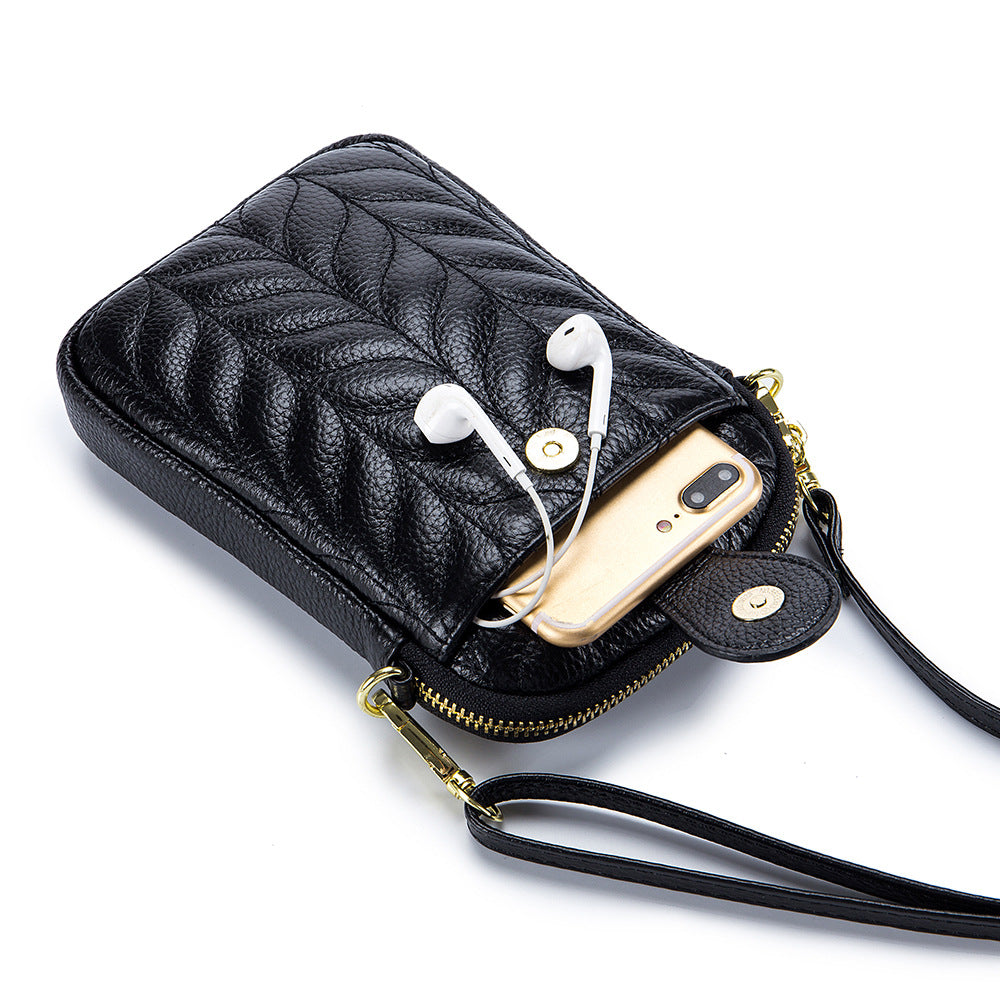 Leather Mobile Trendy Soft Leisure Mini Phone Bags
