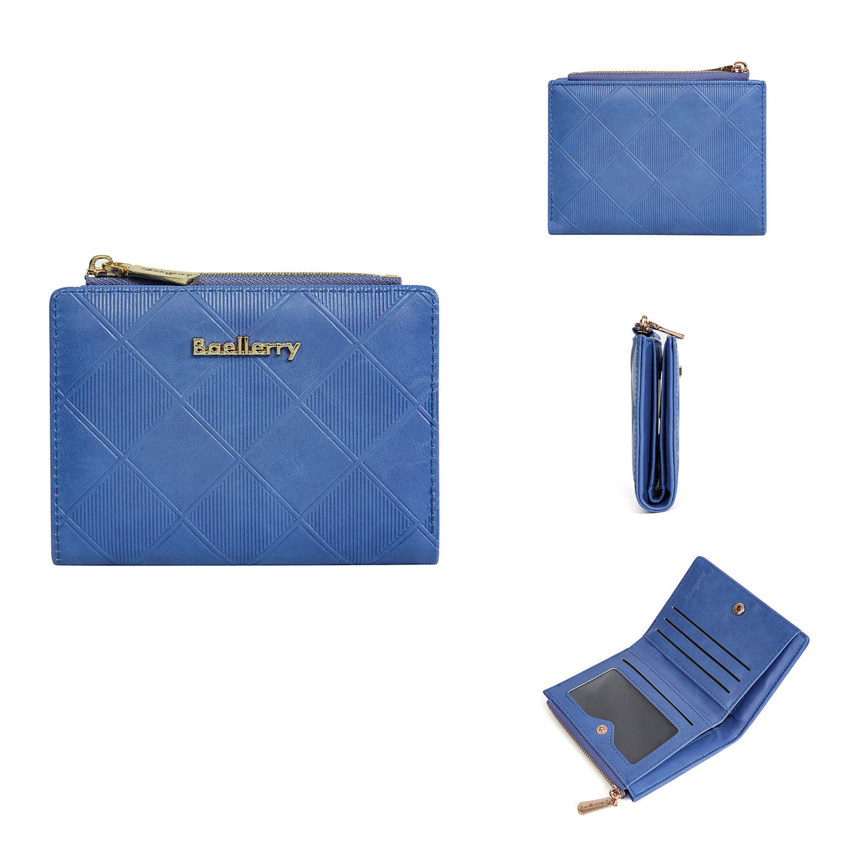 Cool Women's High-grade Diamond Zipper Fashion Ladies Wallet