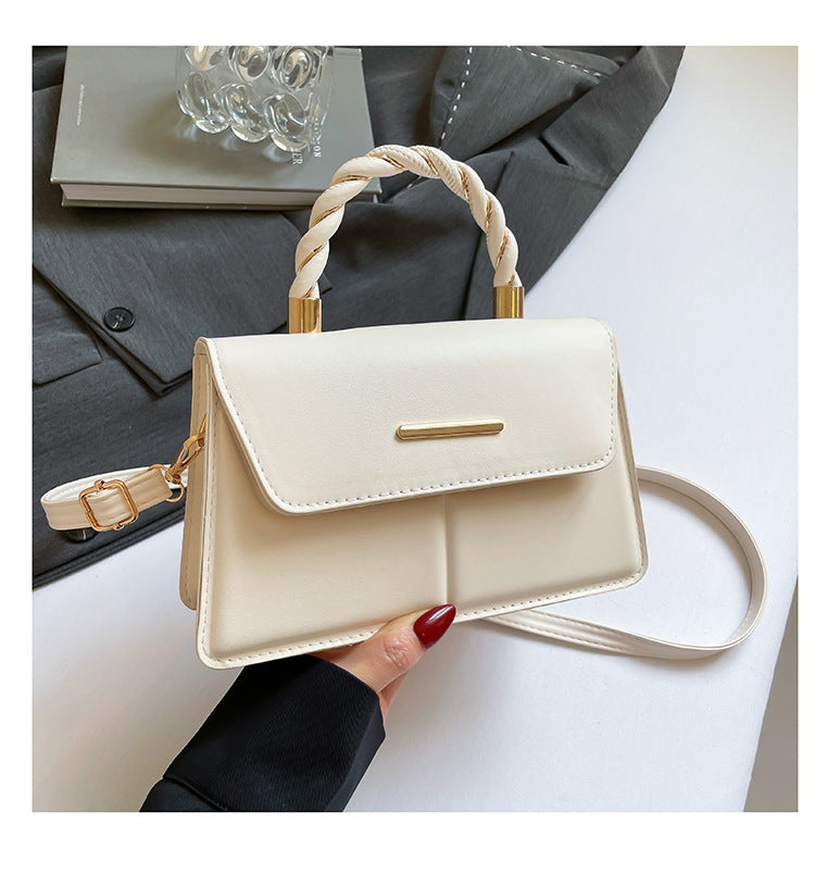Women's Beautiful Solid Color Popular Western Style Women's Shoulder Bag