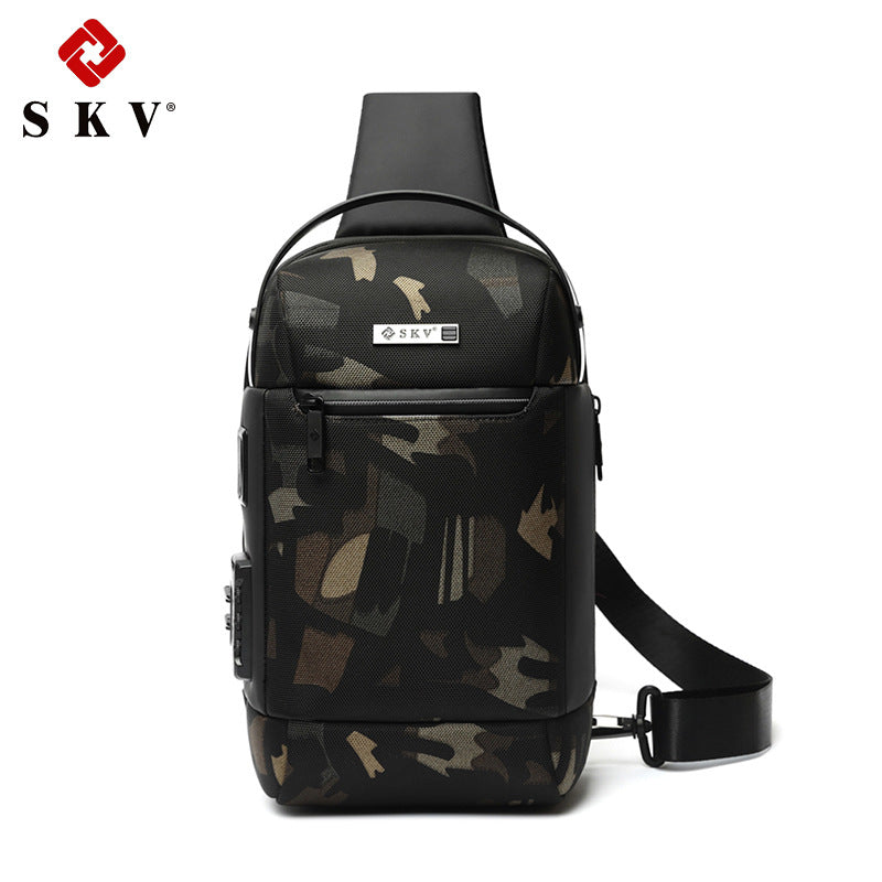 Men's Trendy Versatile Popular Business Fashion Men's Chest Bags