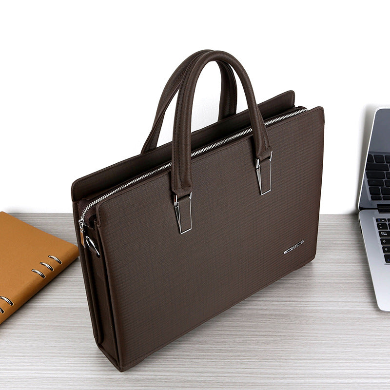 Men's Business Compartment High-grade Light Luxury Computer Men's Briefcases