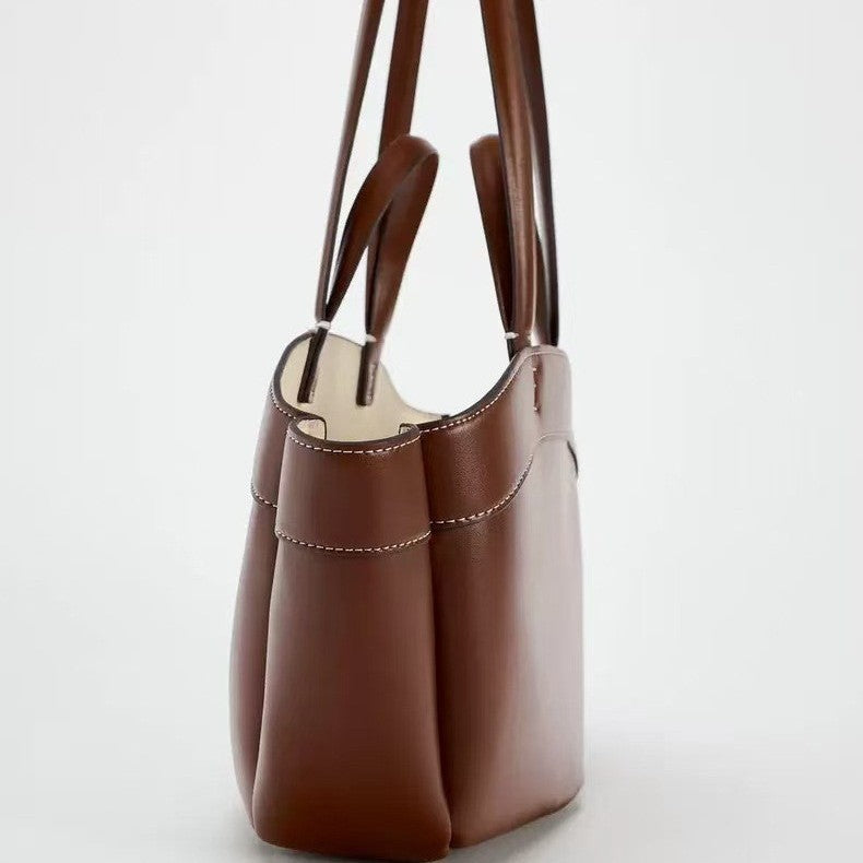 Brown Autumn Fashion Large Capacity Combination Bags