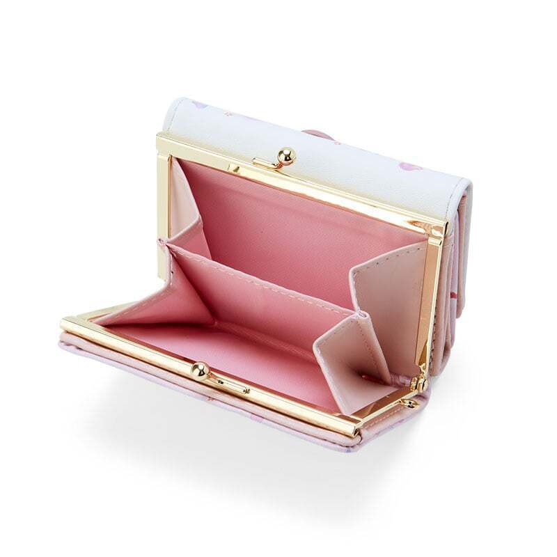 Short 2 Fold Cat Shape Zipper Ladies Wallet