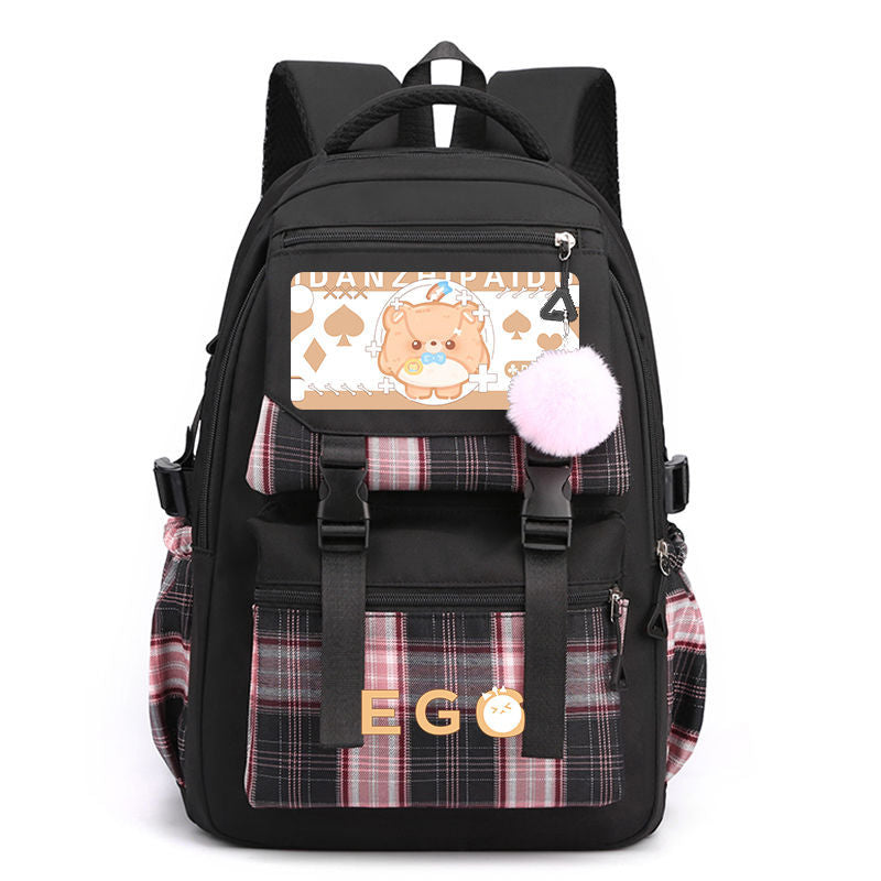 Egg Puff Party Good-looking Burden Alleviation Backpacks