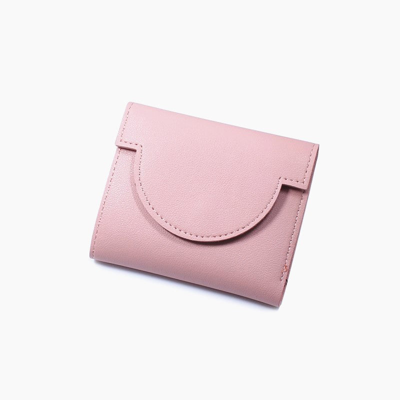 Women's Simple Short Fresh Folding Fashion Card Holder