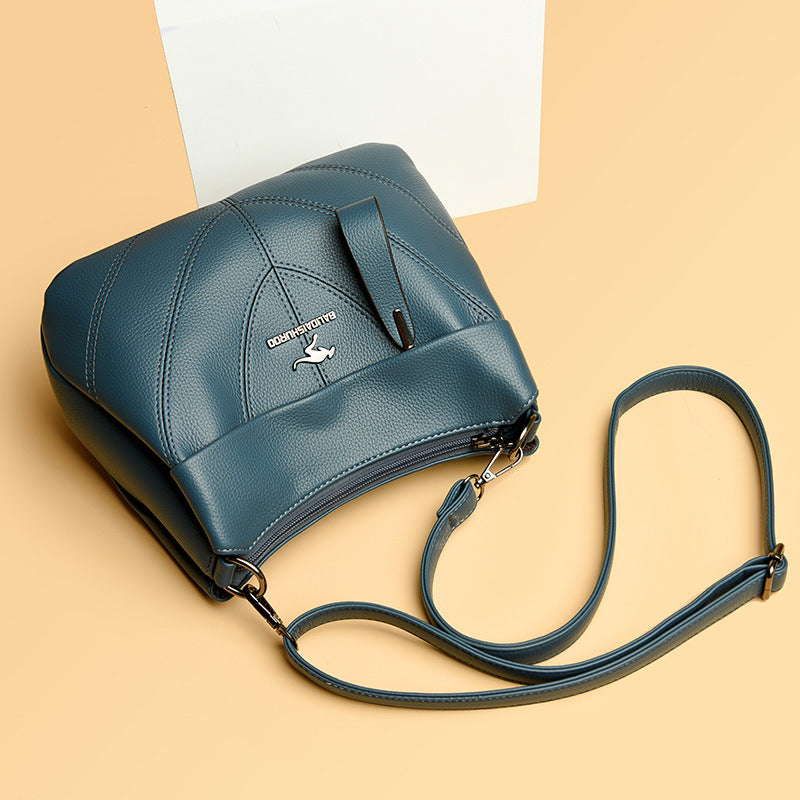 Women's Fashion Large Capacity Mom Stitching On Crossbody Bags