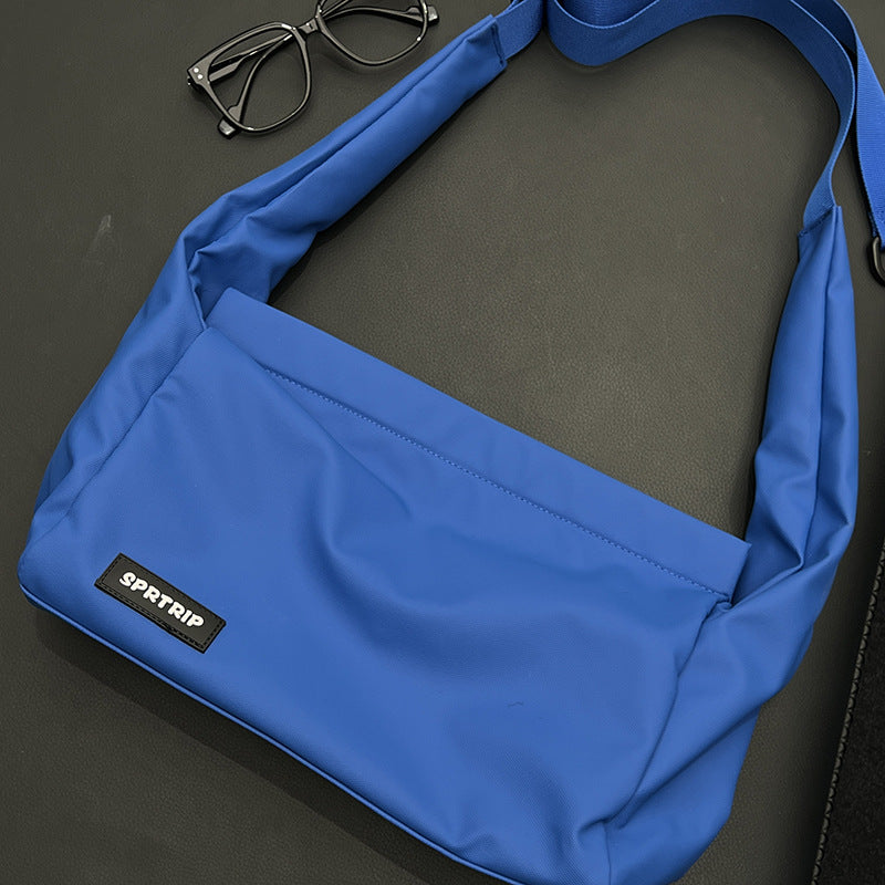 Women's & Men's Ge Early Spring Oxford Cloth Simple Crossbody Bags