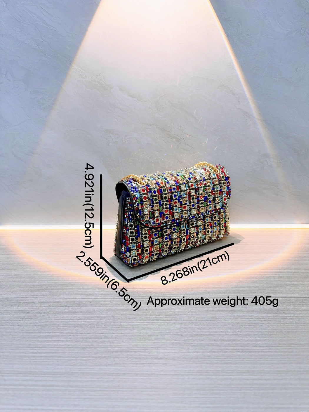 Slouchy Banquet Chain Hand Fashion Team Evening Bags