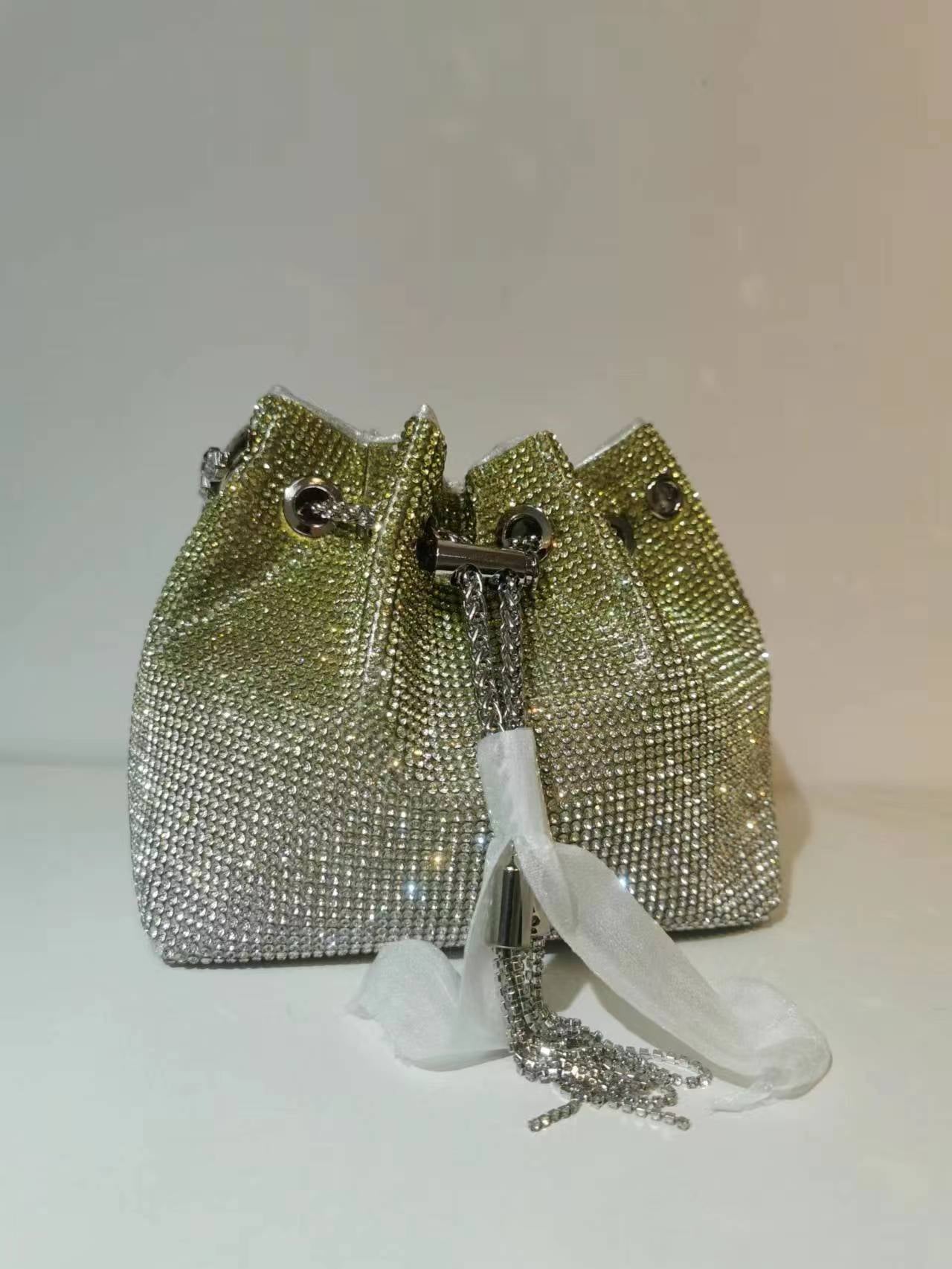 Women's Heron Live Streaming On Tassel Rhinestone Shoulder Bags