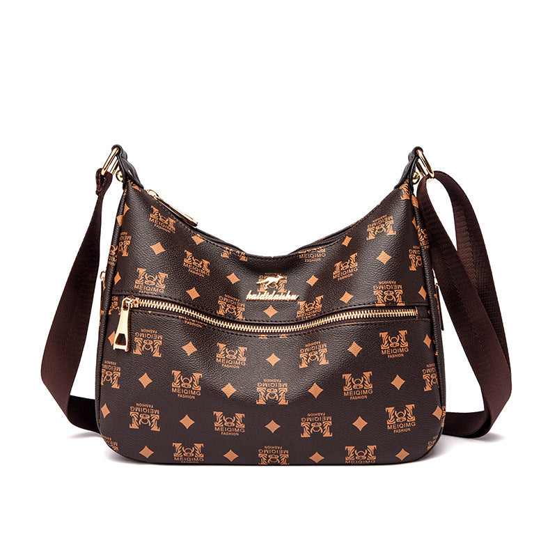 Winter Korean Fashion Large Capacity Soft Crossbody Bags