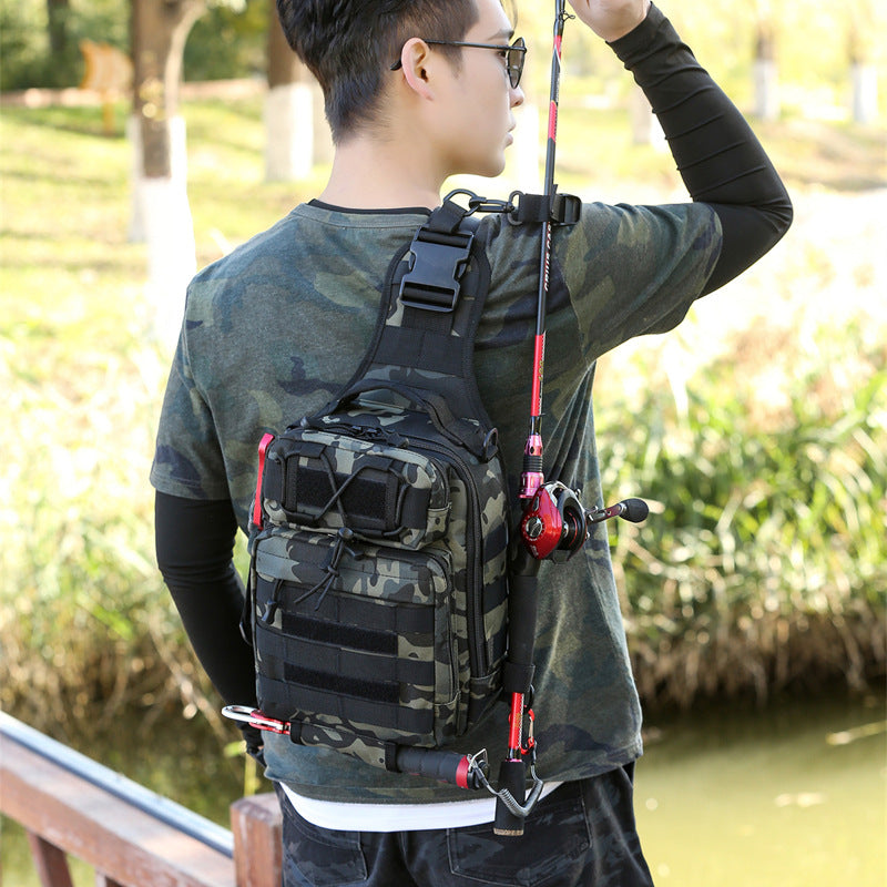 Durable Men's Lure Fishing Cycling Camouflage Sports Backpacks