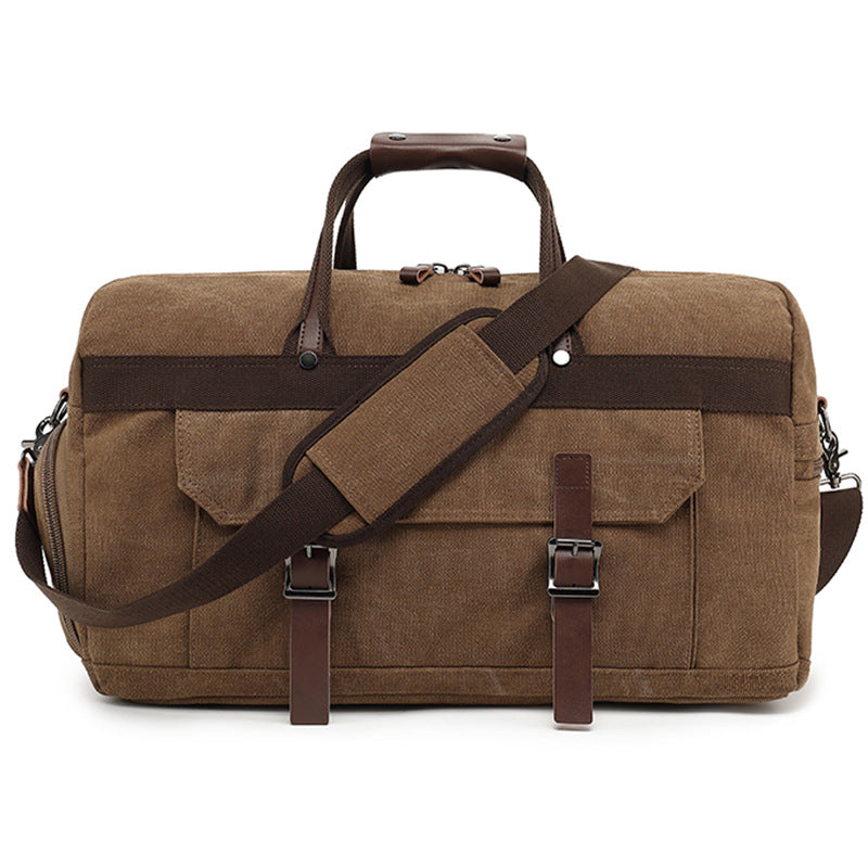 Men's Large Capacity Long-distance Canvas Portable Business Travel Bags