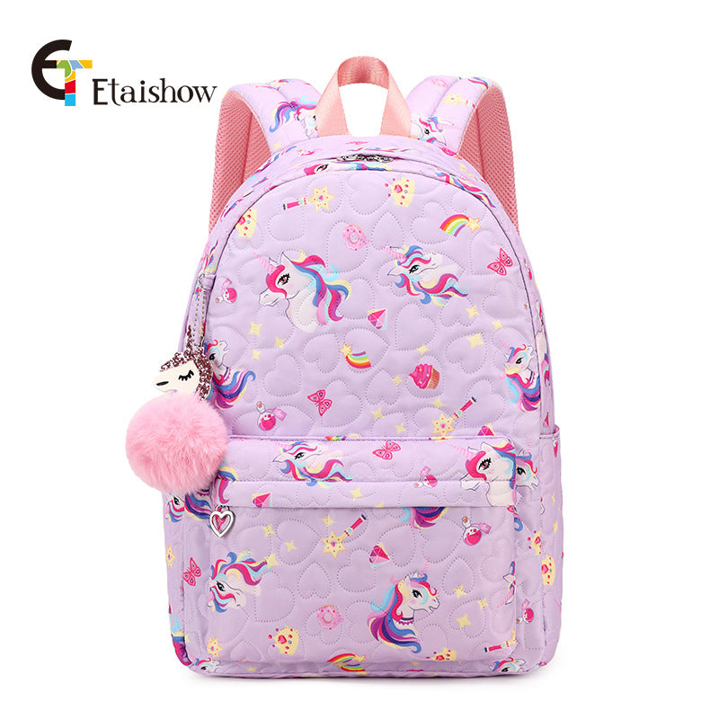 Korean Style Large Capacity Campus Leisure Backpacks