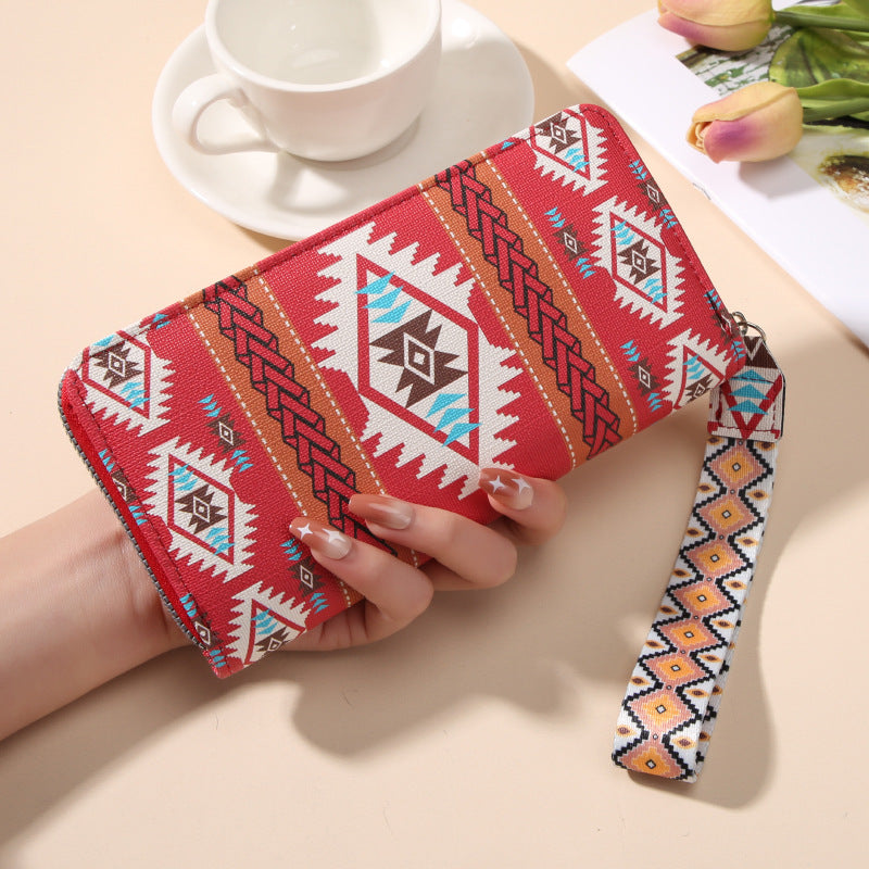 Style Printing Fashion Retro Money Packaging Phone Bags