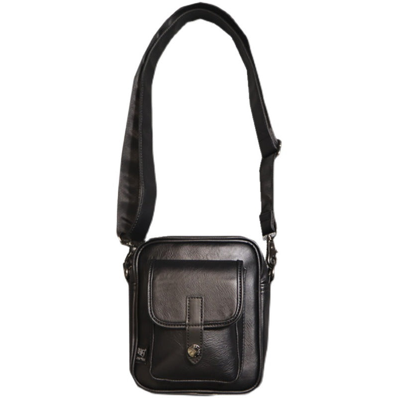 Trendy Men's Slouchy Glamorous Cool Vertical Men's Shoulder Bags