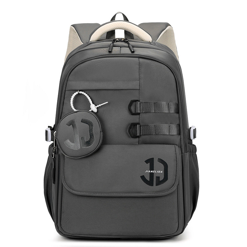Men's High-grade Lightweight Large Capacity College Simple Backpacks