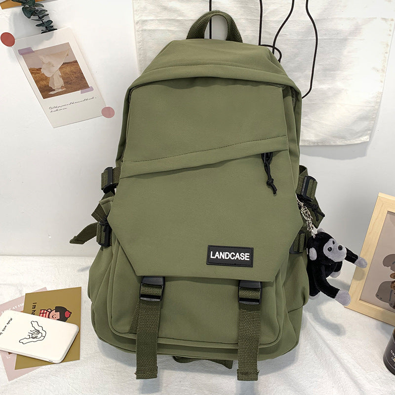 Men's Male College Fashion Campus Female Korean Middle School Students' Schoolbags