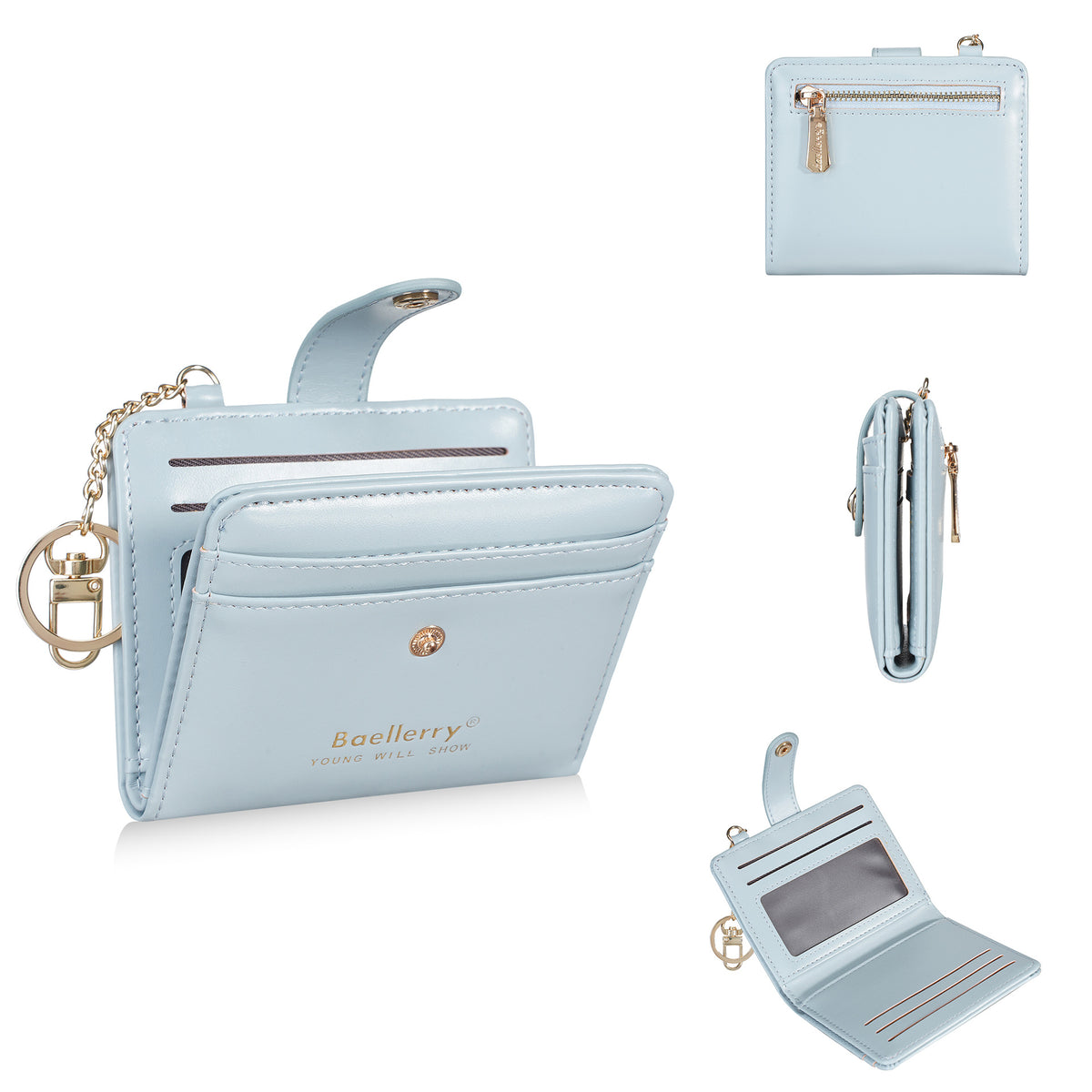 Women's Retro High-grade Short Simple Mini Cute Card Holder