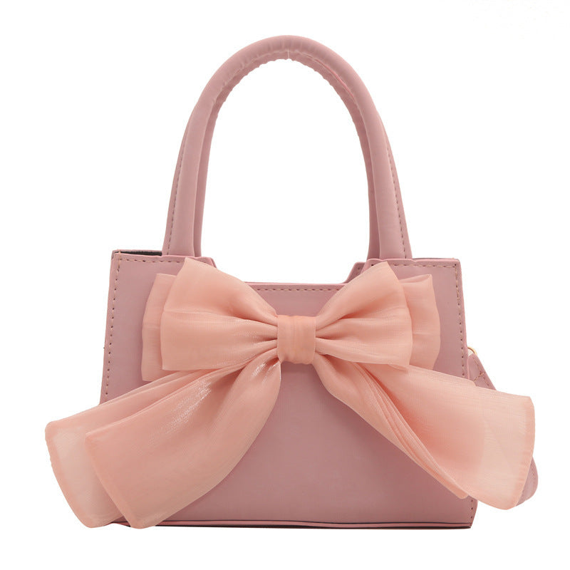 Fairy Style Bowknot Portable Trendy Summer Fresh Sweet Women's Shoulder Bag