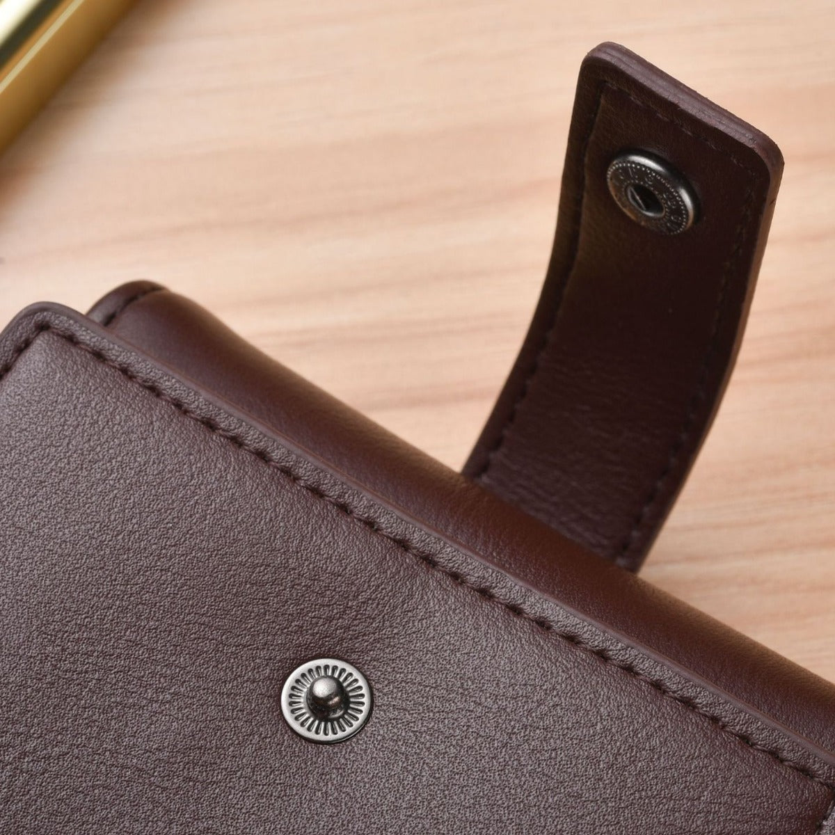 Men's Simple Thin Multiple Slots Large Capacity Zipper Horizontal Commuter Soft Men's Wallets
