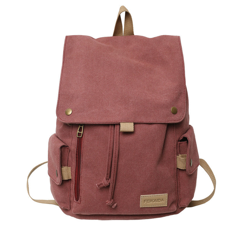 Tooling Style Female Fashion Trendy Retro Backpacks