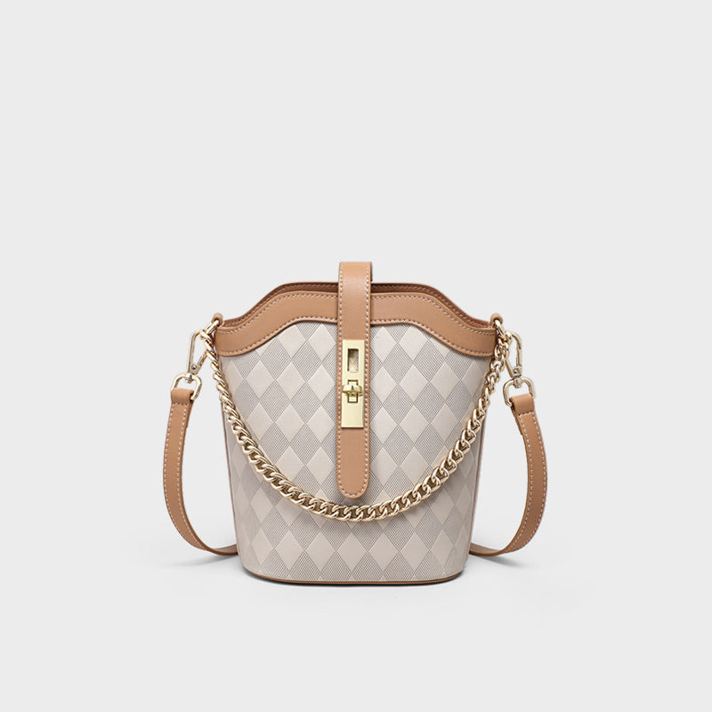 Women's Autumn Water Portable Genuine Leather Luggage