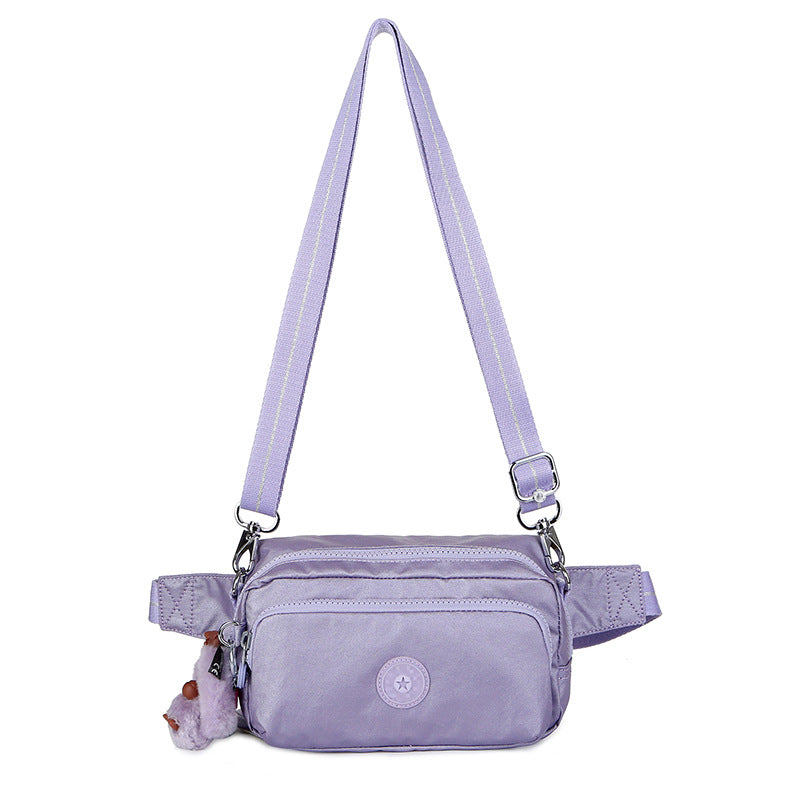 Women's & Men's & Monkey Light Canvas Fashion Trendy Waist Packs