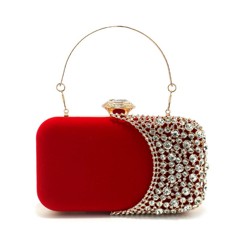 Women's Diamond Dress Banquet Party Clutch Evening Bags