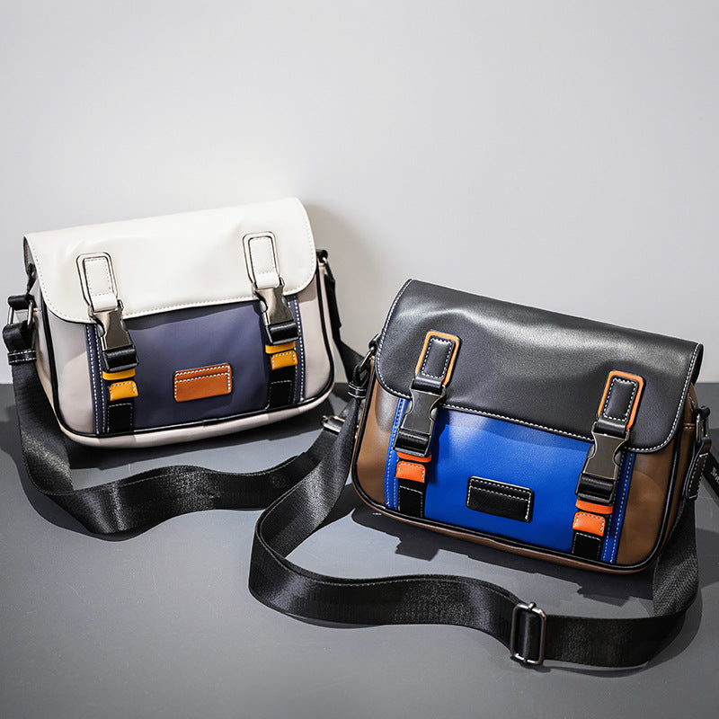 Men's Classy Trendy Retro Horizontal Back Men's Shoulder Bags