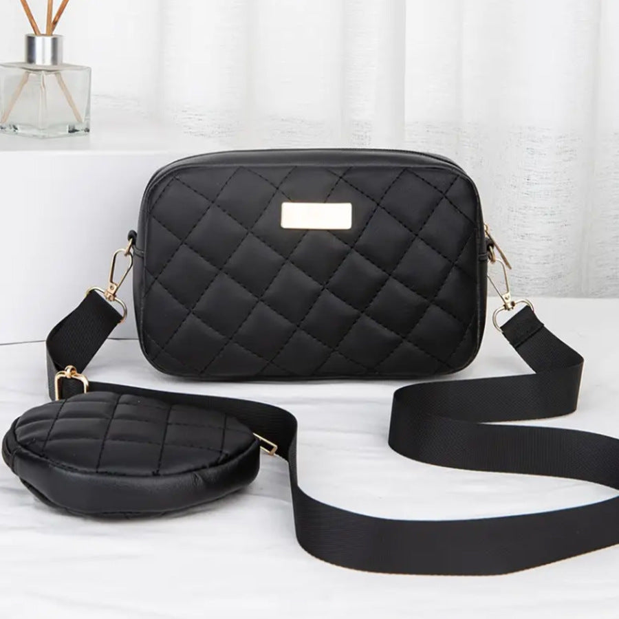 Women's Fashion Two-piece Suit Simple Commute Portable Bags