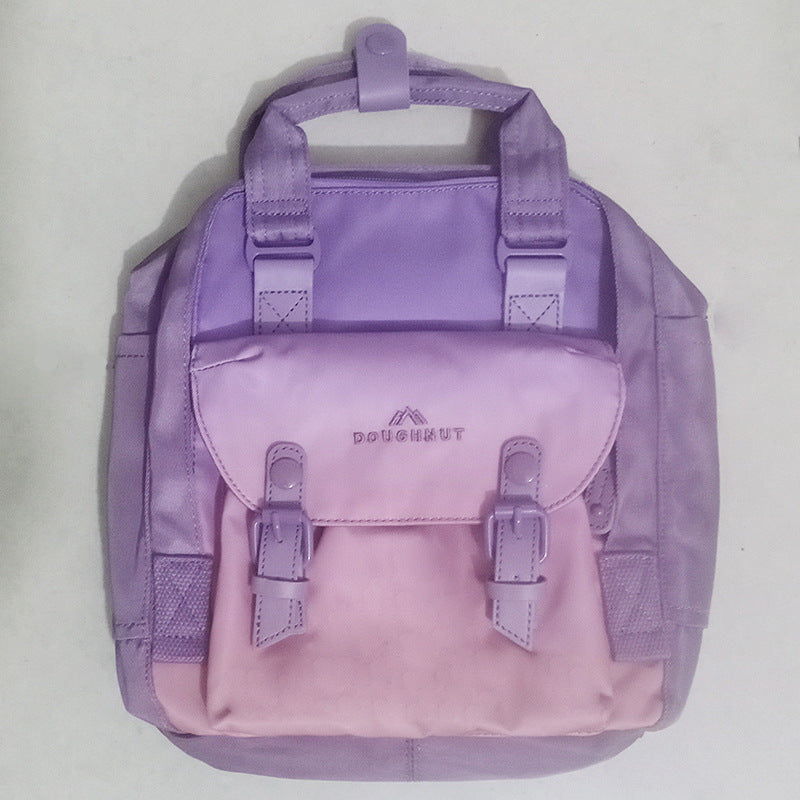 Donut Female High College Campus Leisure Backpacks