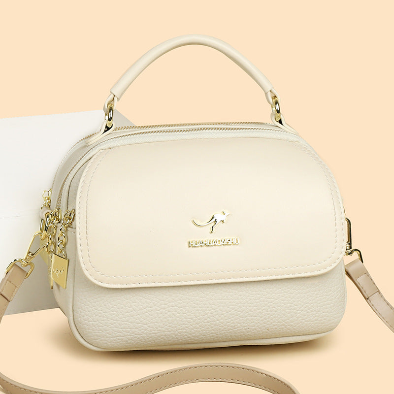 Women's Beautiful Simple Fashion Mother Round Bags