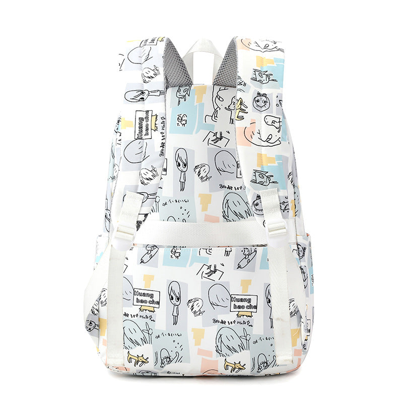 Men's Boys Printing Lightweight High Quality Large Backpacks