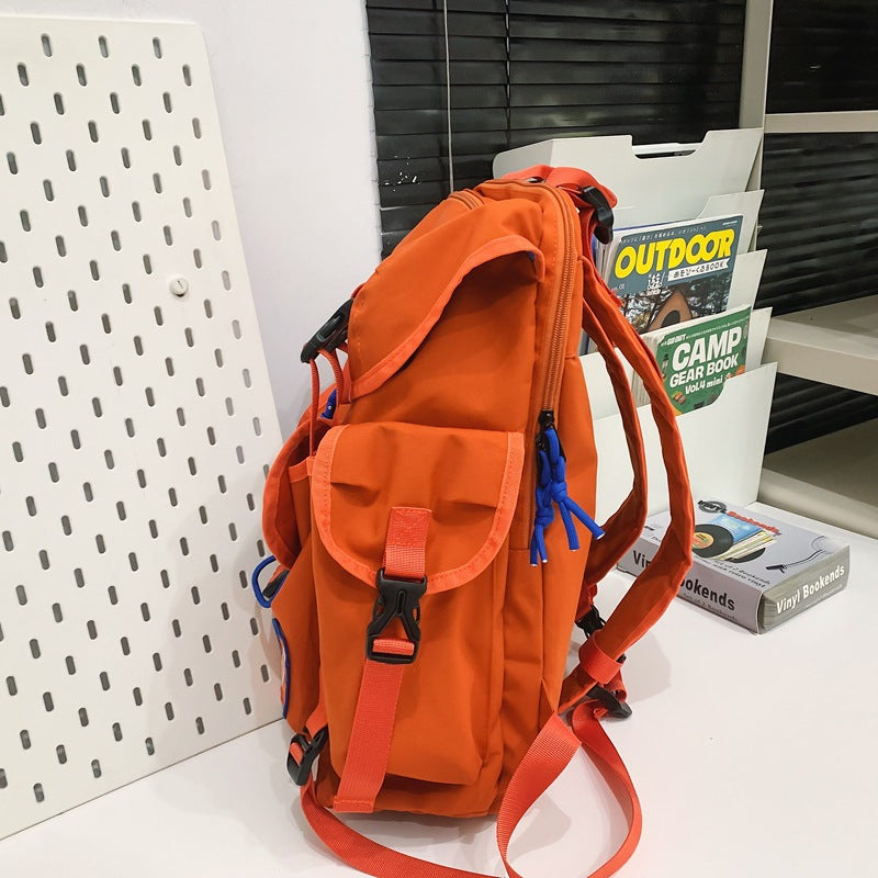 Fashion Design Unisex Waterproof Green Hiking Mountaineering Backpacks